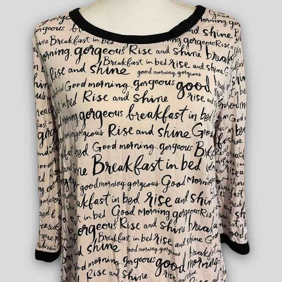 Women’s Kate Spade Dream A Little Dream Sleep Shirt. Size Large - Picture 2 of 6